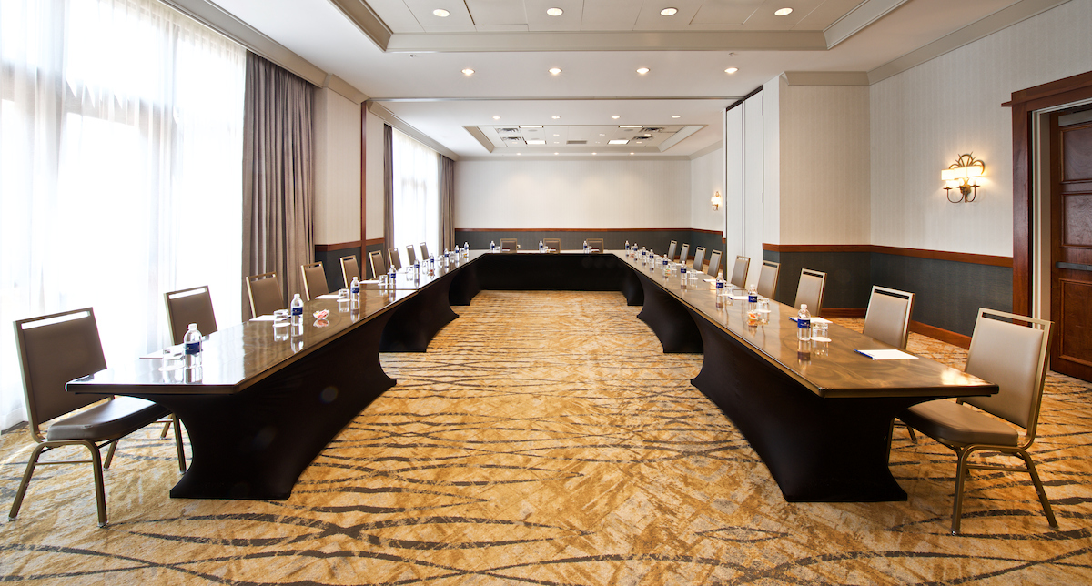 Conference room with natural light